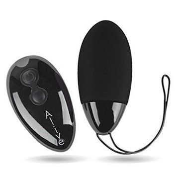Потужне віброяйце Alive Magic Egg MAX Black з пультом ДК, потужне, Черный