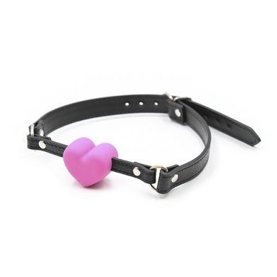 Кляп серце Silicone Luxury Fetish Pink
