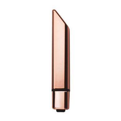 Потужний мінівібратор Rocks Off Bamboo Rose Gold, Розовое золото