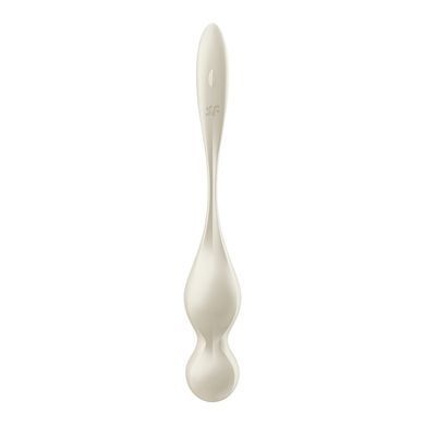 Вагинальные смарт-шарики с вибрацией Satisfyer Love Birds 1 Connect App White, 78 г