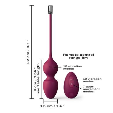 Dorcel LOVE BALLS PLUM