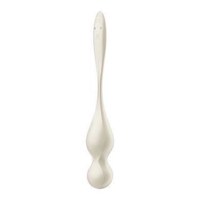 Вагинальные смарт-шарики с вибрацией Satisfyer Love Birds 1 Connect App White, 78 г