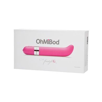 (SALE) Музыкальный вибратор OhMiBod - Freestyle :G Music Pink, стимуляция точки G, беспроводной, Розовый