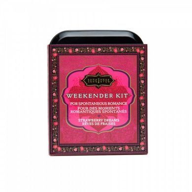 Міні набір інтимної косметики Kama Sutra Weekender Kit, полуничні мрії