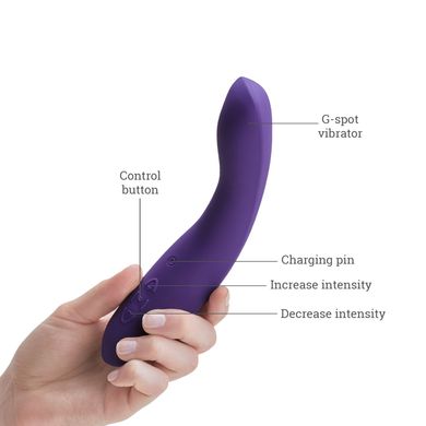 Смарт-вибратор для точки G We-Vibe Rave G-Spot, Фиолетовый