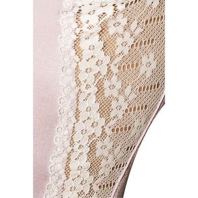 (SALE) Корсет с пажами SHANTI CORSET pink L/XL - Passion Exclusive, трусики, оборочка, Розовый