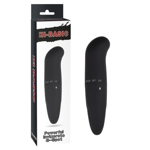 Стимулятор&nbsp;точки&nbsp;G&nbsp;-&nbsp;Chisa Hi-Basic&nbsp;Powerful&nbsp;Invigorate&nbsp;G-Spot&nbsp;Black