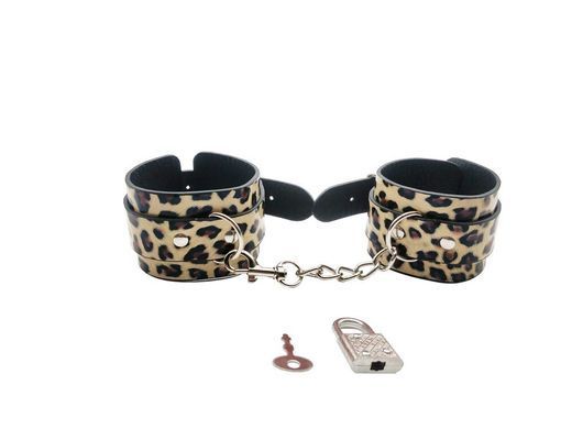 Набор MAI BDSM STARTER KIT N&ordm; 75 Leopard: плеть, кляп, наручники, маска, ошейник, веревка, зажимы