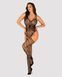 Комбінезон Obsessive Bodystocking G325 czarny S/M/L