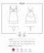 Сорочка Obsessive 860-CHE-3 chemise
