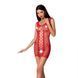Відверта сукня-сітка Passion BS073 red