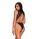 Сексуальное Боди Obsessive Elisetta Black L/XL