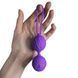 Вагинальные шарики Adrien Lastic Geisha Lastic Balls BIG Violet (L), диаметр 4см, вес 90гр, Темно-лиловый