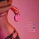 Виброяйте с вакуумной клиторальной стимуляцией Love To Love Wonderlover PINK PASSION