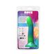 Светящийся в темноте фаллоимитатор ADDICTION Rave 8″ Glow in the Dark Dildo Blue Green, 20,3 см