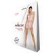 Бодістокінг &mdash; мінісукня з метеликами Passion BS090 white