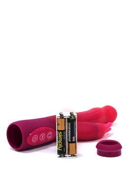 Вібратор-кролик Dorcel Baby Rabbit Pink з перловим масажем, Рожевий