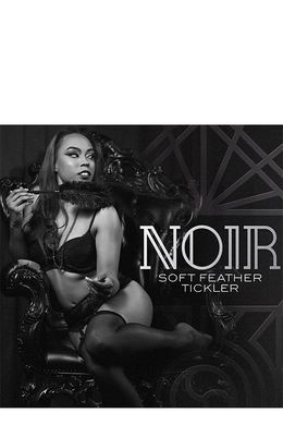 Перо-тіклер Noir Soft Feather Tickler, чорного кольору