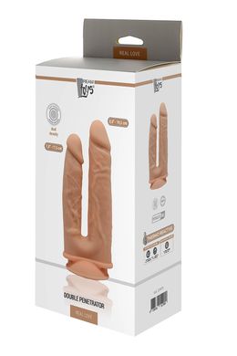 Подвійний фалоімітатор Dream Toys REAL LOVE DOUBLE PENETRATOR