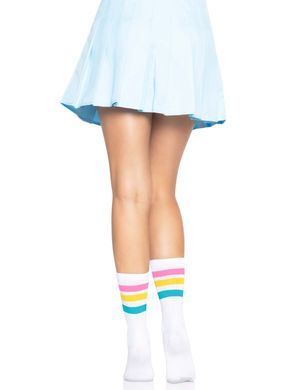 Leg Avenue Pride crew socks Pansexual