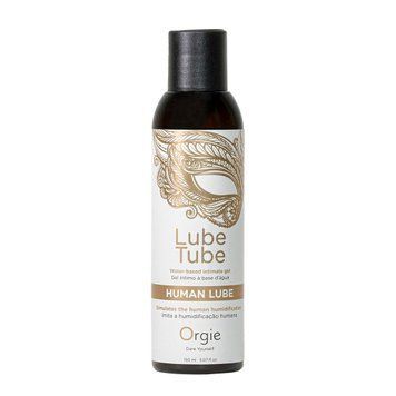Лубрикант на водной основе Orgie Lube Tube Human Lube, 150 мл, имитация естественной смазки и слюны
