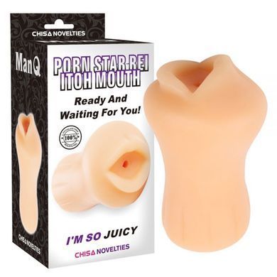 Мастурбатор з вібрацією Chisa ManQ Porn Star Rei Itoh Mouth