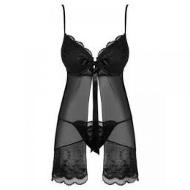 Бебидолл Obsessive KISSELENT Babydoll S/M черная
