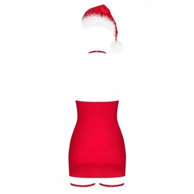 Комплект Obsessive&nbsp;Kissmas&nbsp;chemise&nbsp;Red&reg;&nbsp;L/XL