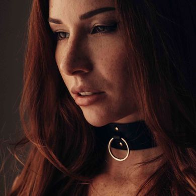 Чокер Bijoux Indiscrets MAZE - Wide Chocker Black