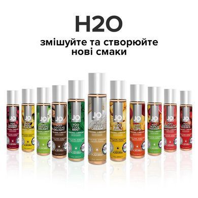 Змазка на водній основі System JO H2O &mdash; Vanilla Cream (30 мл) без цукру, рослинний гліцерин