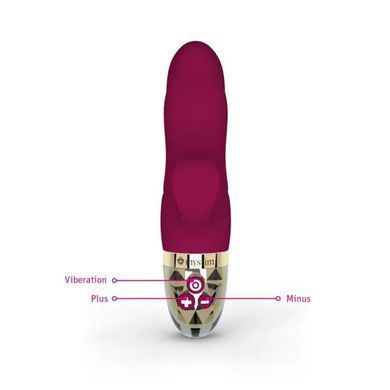 Вібратор-кролик Mystim Hop Hop Bob Fuchsia, потужний мотор, 8 режимів