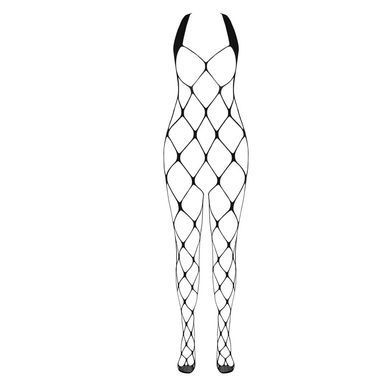 Бодістокінг у дуже велику сітку Passion BS091 black, з доступом