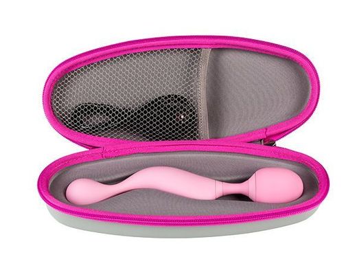 Минивибромассажер Femintimate Universal Massager, мощный, есть чехол для хранения, Розовый