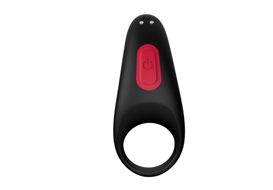 Ерекційне віброкільце з пультом управління RINGS OF LOVE REMOTE COCKRING BLACK