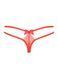 Трусики Obsessive Intensa double thong cherry tomato S / M