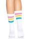 Leg Avenue Pride crew socks Pansexual