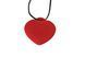 Минивибратор &laquo;Сердечко&raquo; FairyGasm PleasureStone red, 9 режимов, на шнурке