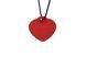Минивибратор &laquo;Сердечко&raquo; FairyGasm PleasureStone red, 9 режимов, на шнурке