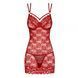 Комплект Obsessive 860-SET-3 2 pcs set red L/XL