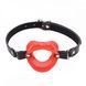 Кляп-губы&nbsp;на ремешке RED O-RING MOUTH GAG
