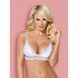 Бюстгальтер&nbsp;Obsessive&nbsp;810-BRA-2&nbsp;bra&nbsp;white&nbsp;L/XL