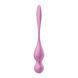 Вагінальні смарт-кульки з вібрацією Satisfyer Love Birds 1 Connect App Pink, 78 г