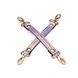 Набор Liebe Seele Pink G lossy 7pcs Bondage Kit, фиксаторы, ошейник с поводком, кляп, флогер, маска