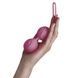 Вагінальні кульки Adrien Lastic Geisha Lastic Balls BIG Pink (L), діаметр 4 см, вага 90 гр, Рожевий