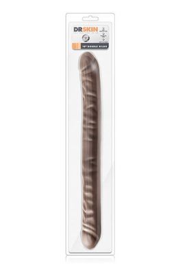 Двойной фаллоимитатор DR SKIN 18INCH CHOCOLATE