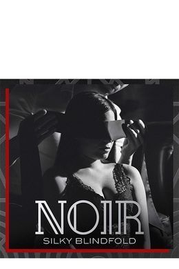 Пов'язка на очі NOIR SILKY BLINDFOLD Чорна