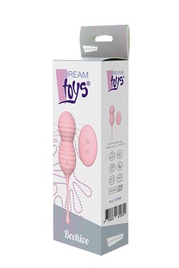 Вагинальные шарики с дистанционным пультом PLEASURE BALLS&EGGS BEEHIVE PINK