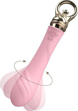 Вибратор для точки G с подогревом Zalo Sweet Magic - Courage Fairy Pink
