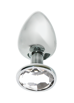 T370205 Анальная&nbsp;пробка с камнем&nbsp;MAI&nbsp;No.72&nbsp;METAL&nbsp;PLUG&nbsp;WITH&nbsp;STONE&nbsp;S