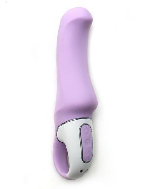 Мощный вибратор Satisfyer Vibes Charming Smile с гибким стволом, литой силикон, 12 режимов работы, Сиреневый